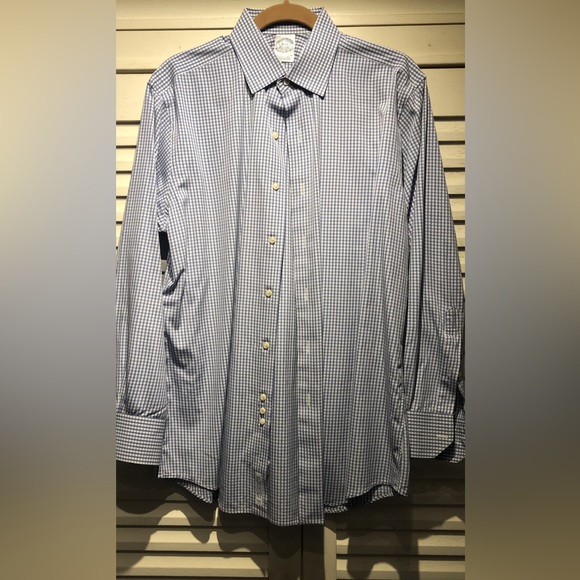 Brooks brothers 16-33 button down shirt - Picture 1 of 2